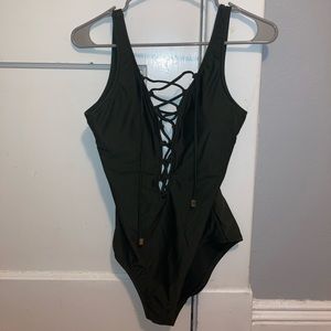Women’s Army Green Bathing Suit